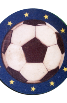 Pelota fútbol con estrellas