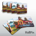 Coasters Guatemala Paint