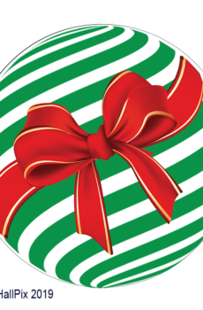 Navidad estampado regalo