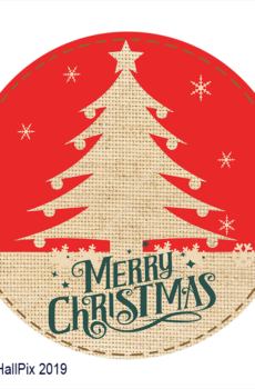 Navidad imitación tela