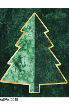 Navidad estampado marmol