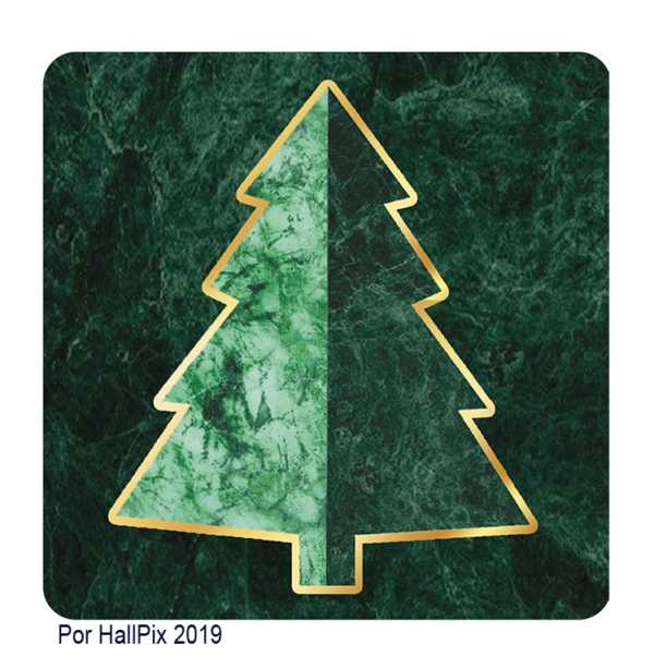 Navidad estampado marmol